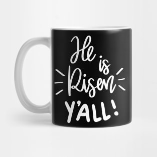 he is risen y'all Mug